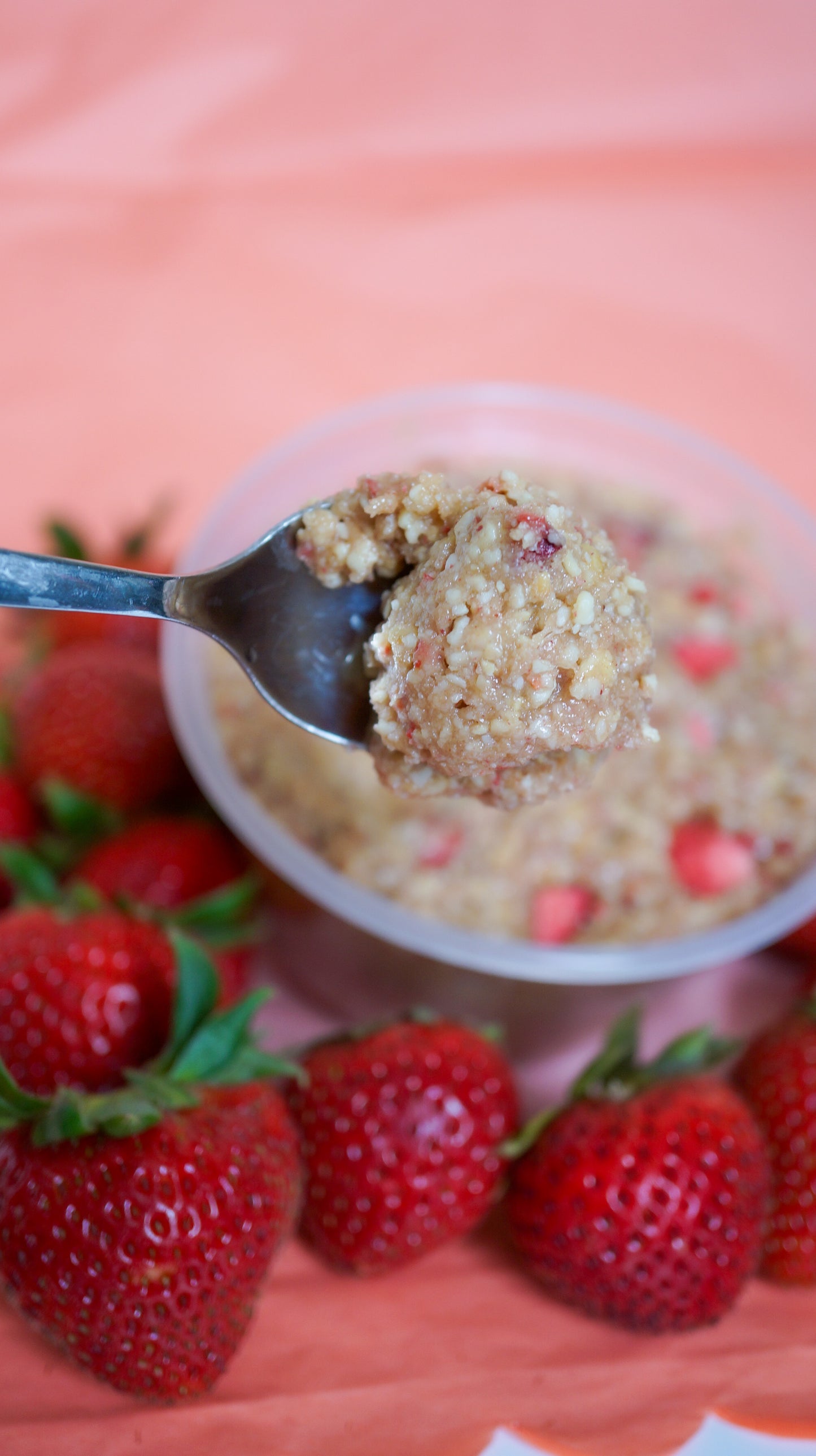 Strawberry Sugar Cookie - Raw Bites By Risa