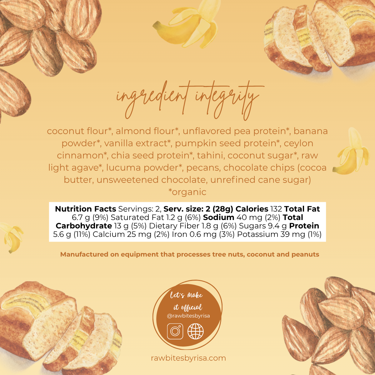 Protein Banana Bread Bites
