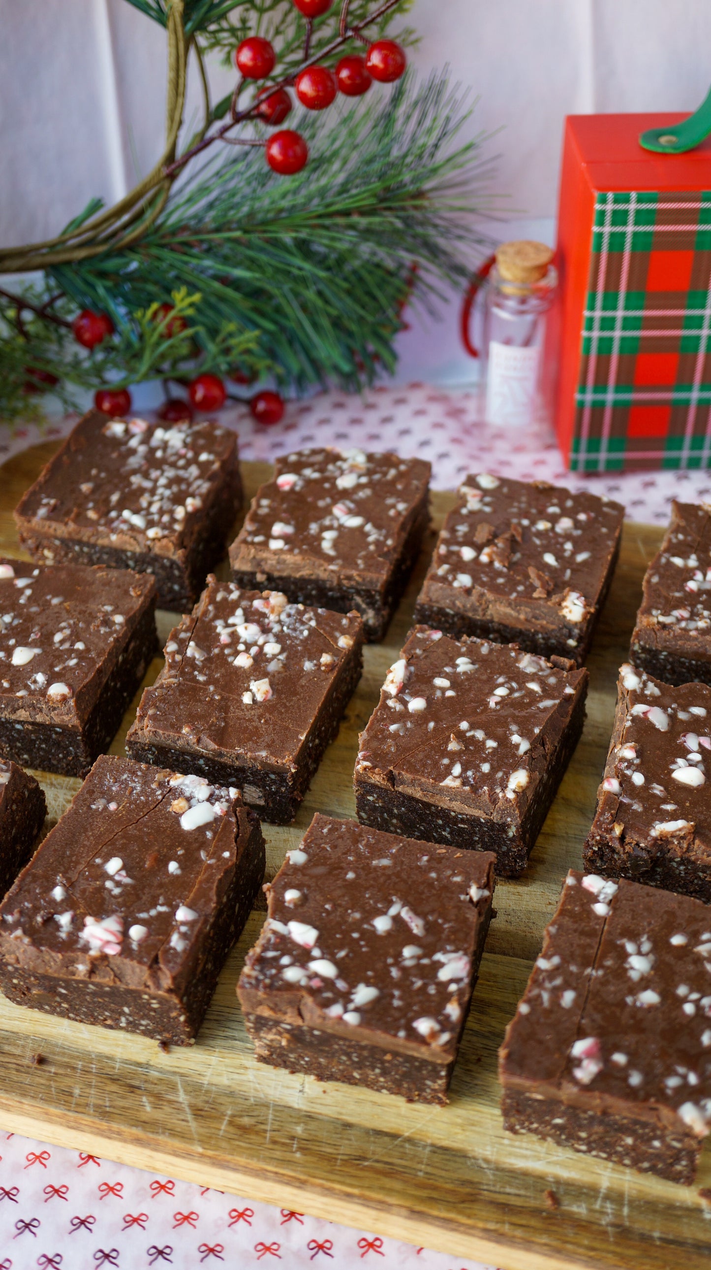 Candy Cane Brownie