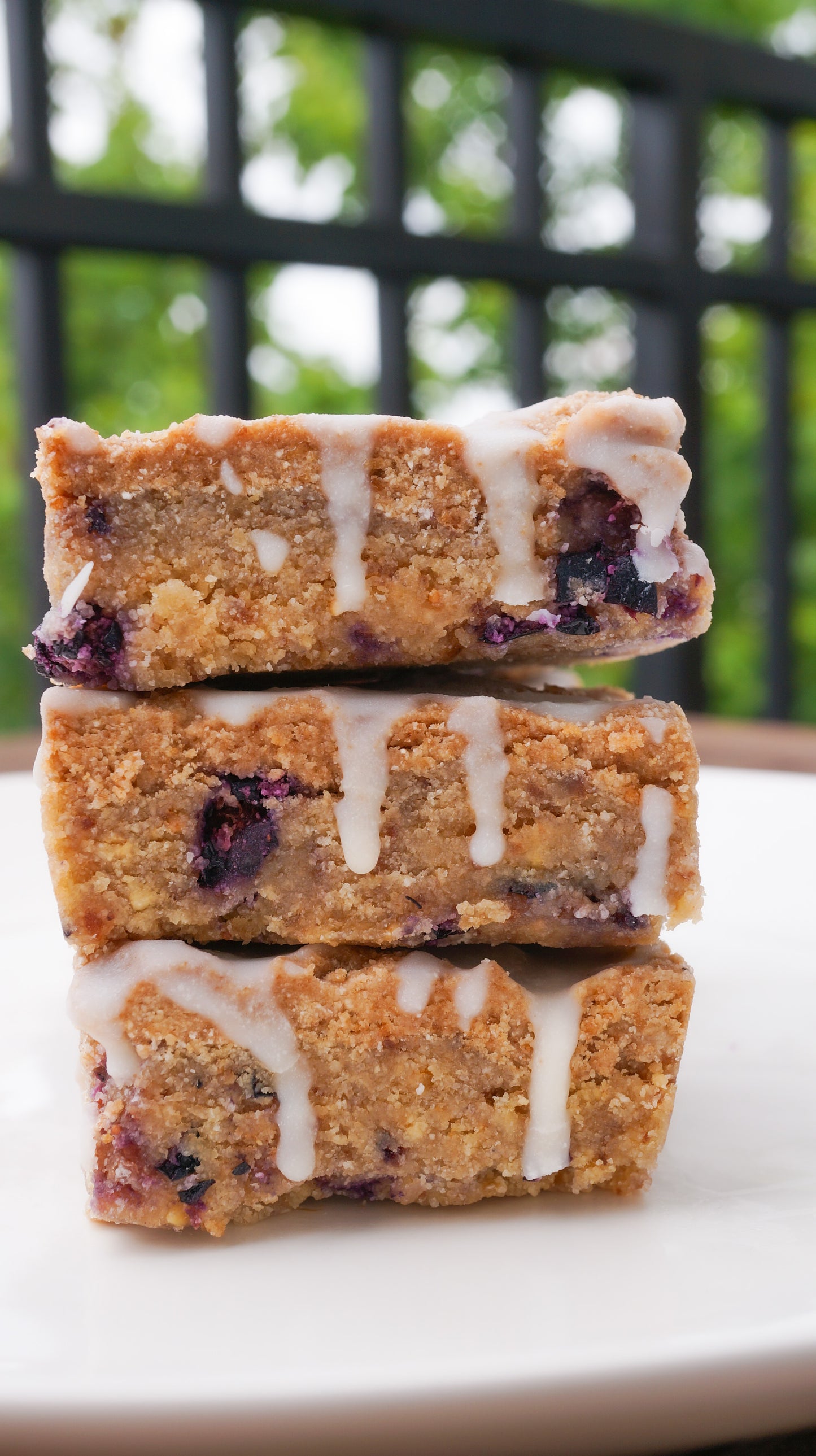 Blueberry Coffee Cake - Raw Bites By Risa