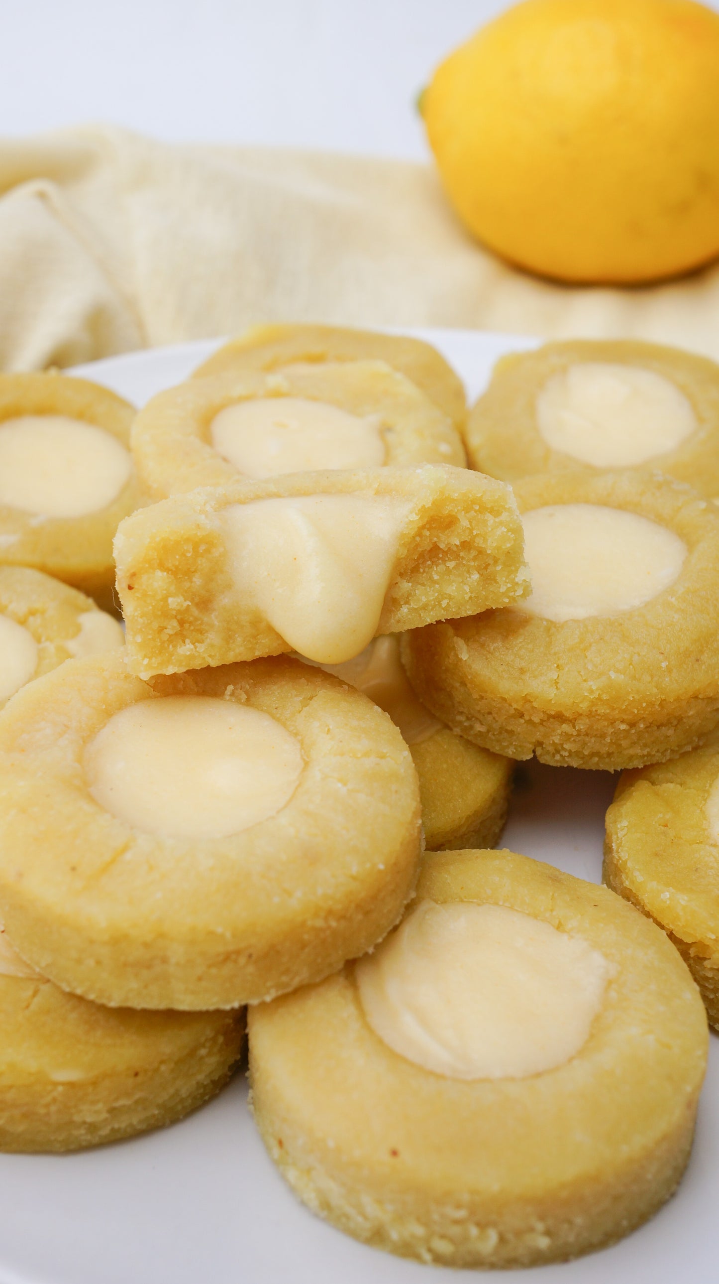 Lemon Thumbprint Cookies