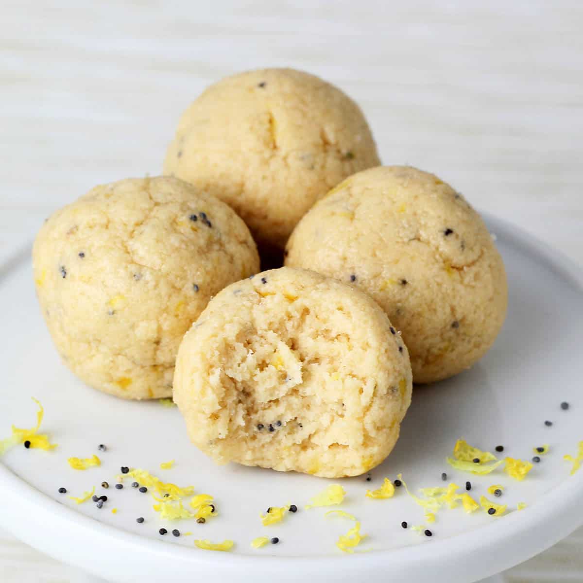 Lemon Poppy Seed - Raw Bites By Risa