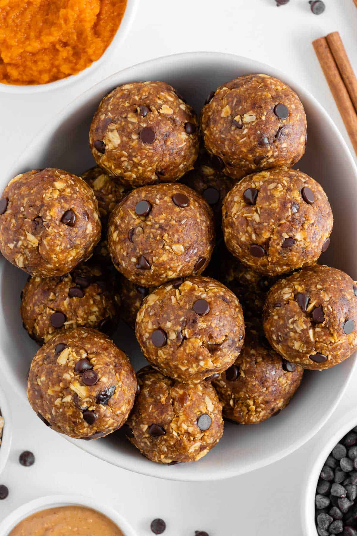 Pumpkin Chocolate Chip Bites