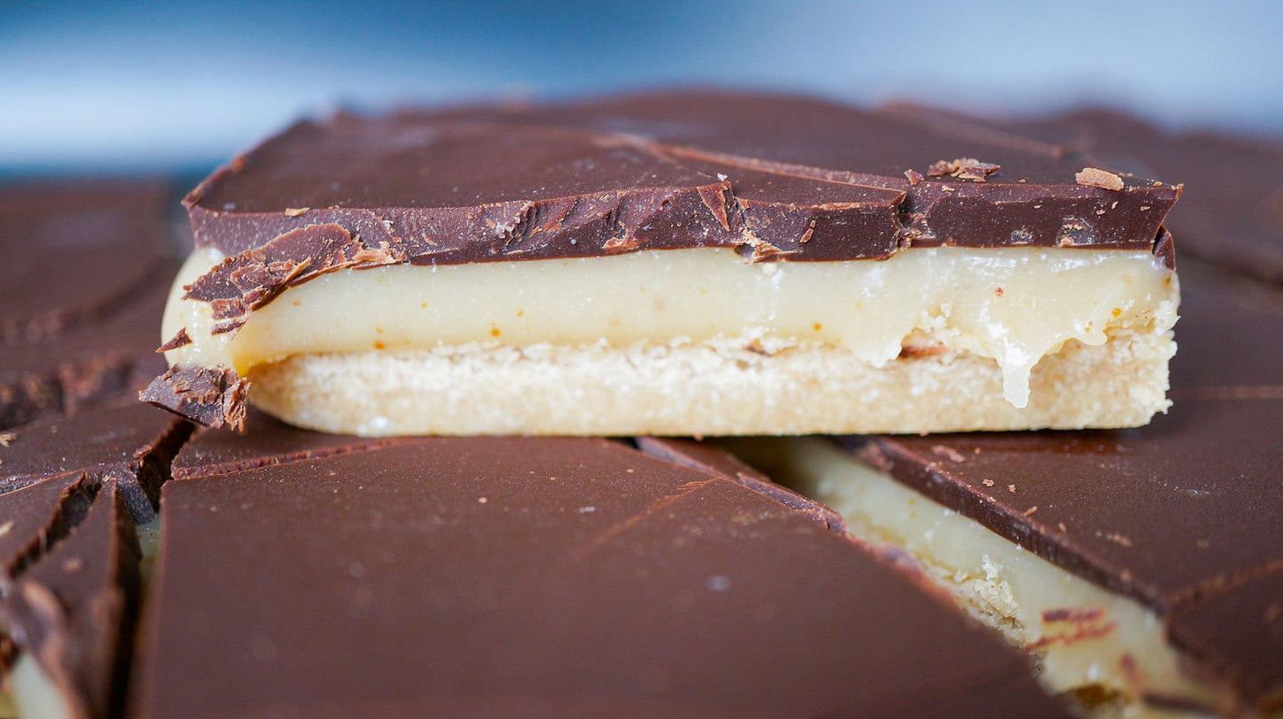 Millionaires Shortbread - Raw Bites By Risa