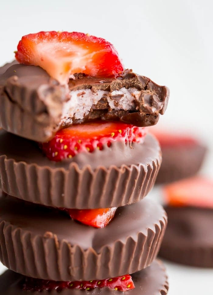 Chocolate Strawberry Butter Delights - Raw Bites By Risa