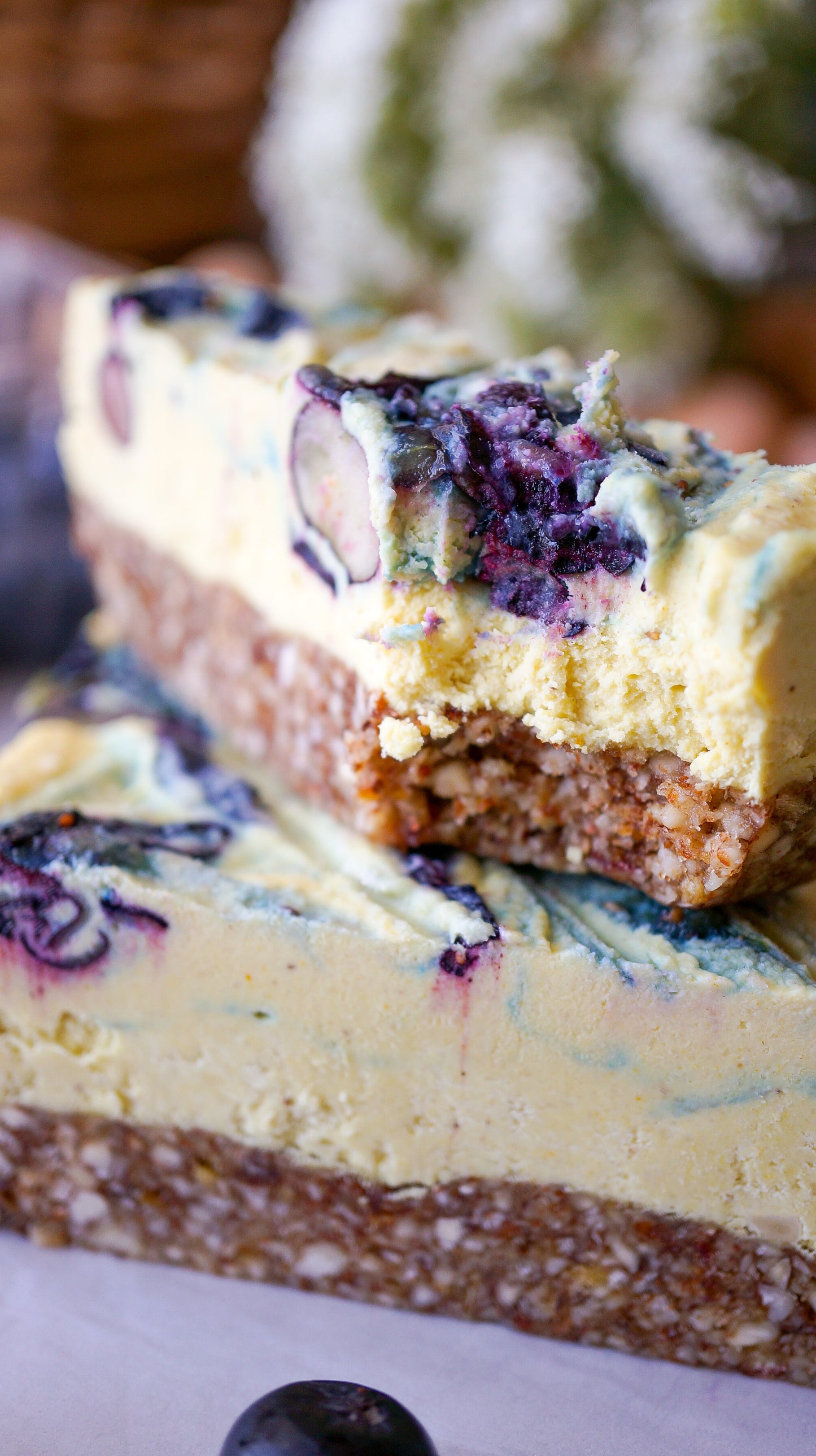Blueberry Lemon Bar