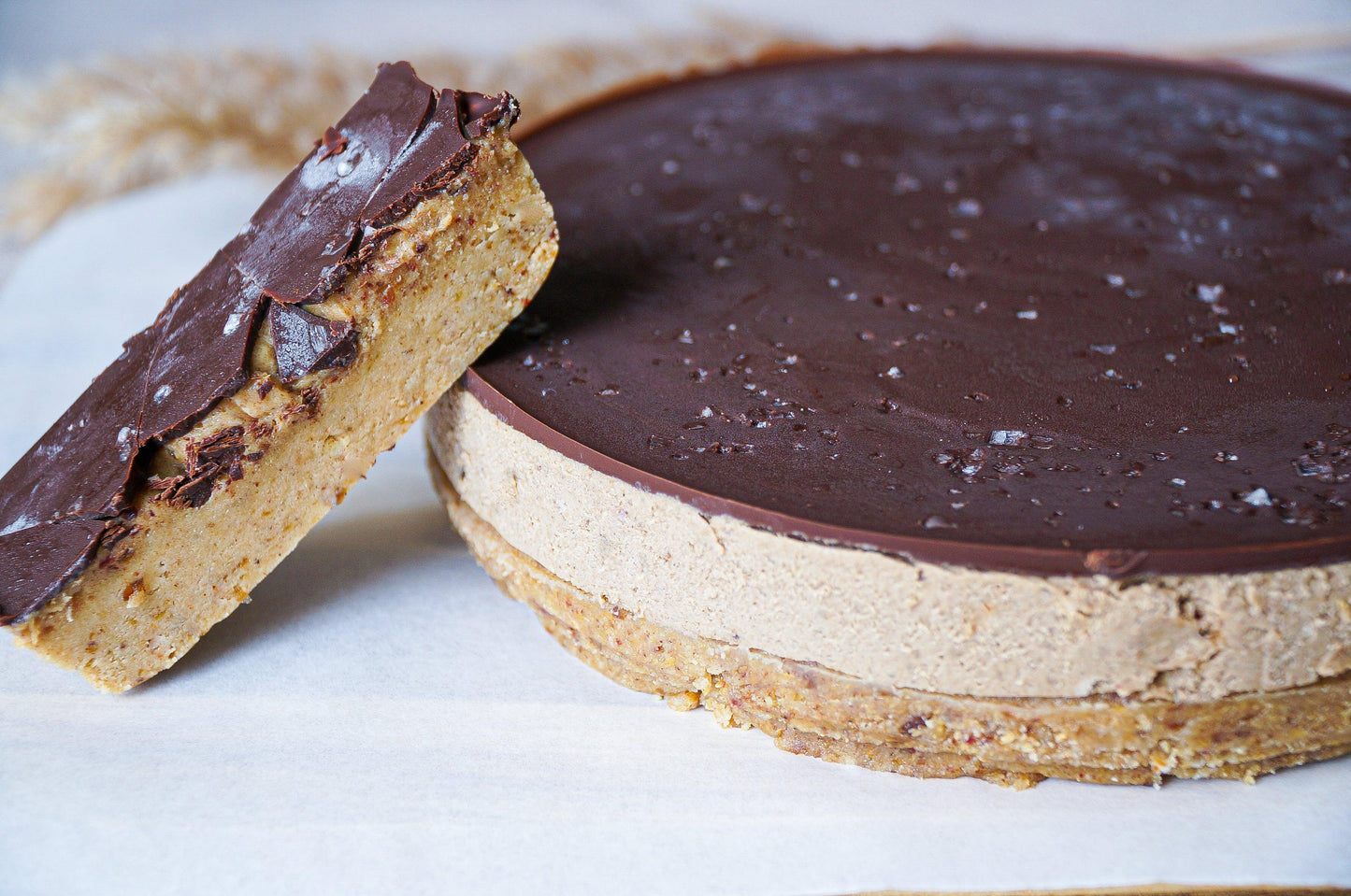 Twix Cake - Raw Bites By Risa