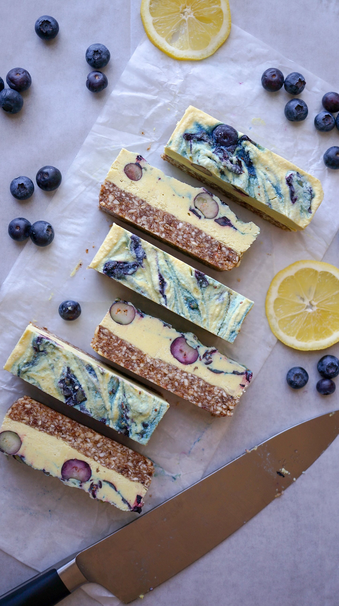 Blueberry Lemon Bar