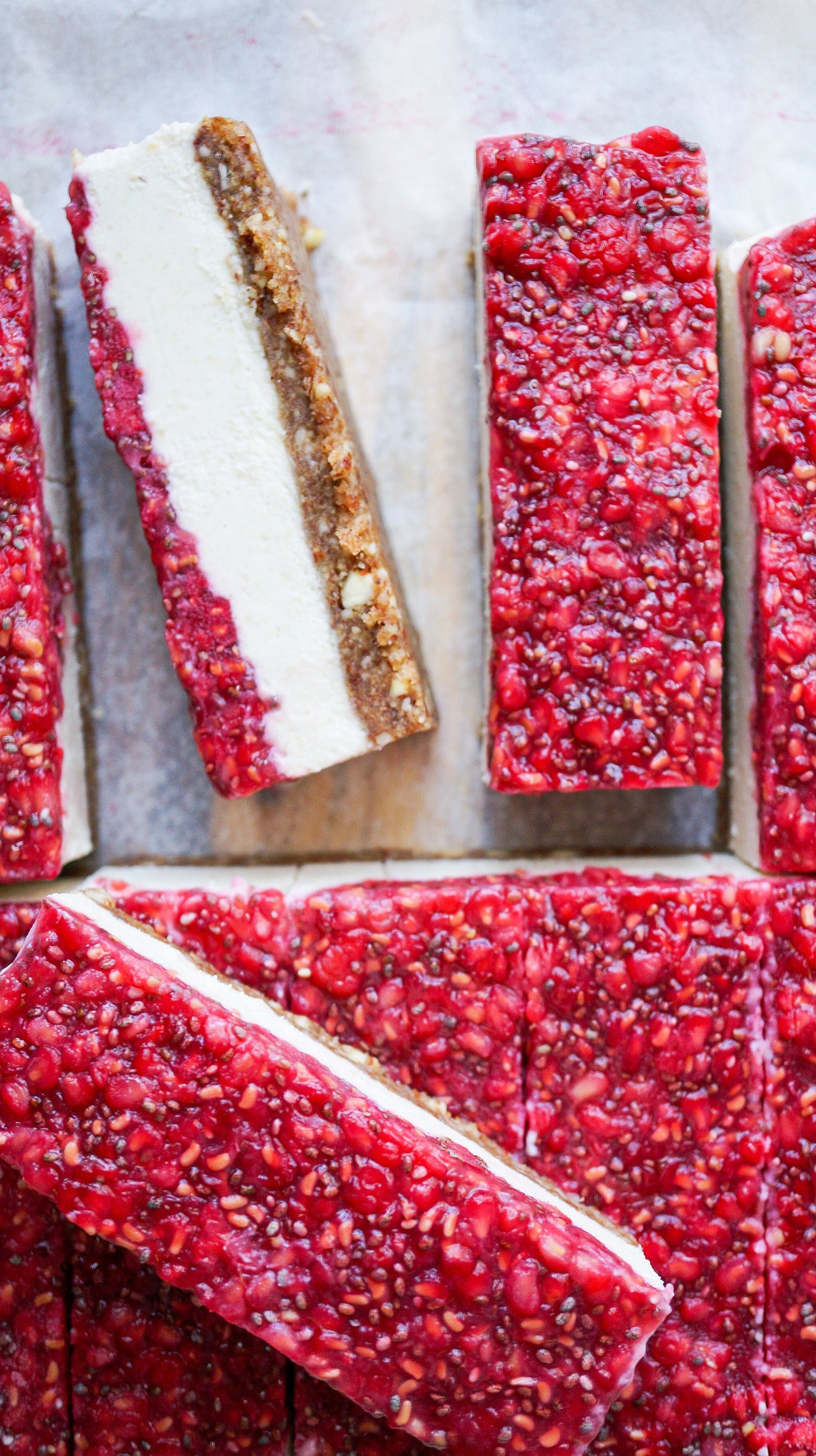 Lemon Raspberry Bar - Raw Bites By Risa
