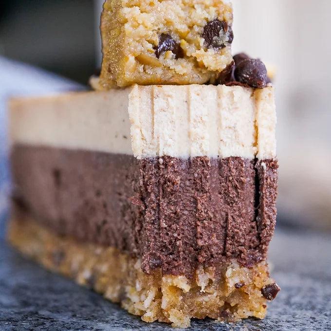 Caramel Hazelnut Chocolate Cake - Raw Bites By Risa