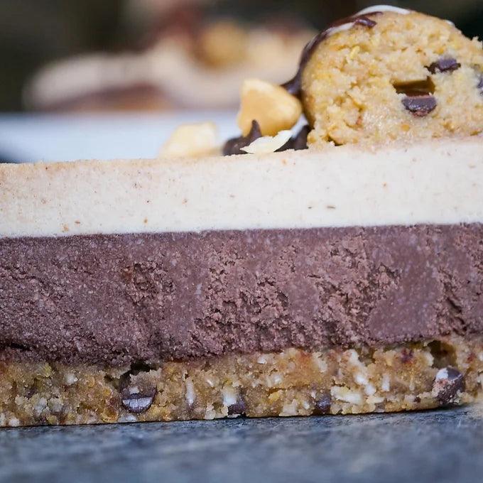 Caramel Hazelnut Chocolate Cake - Raw Bites By Risa