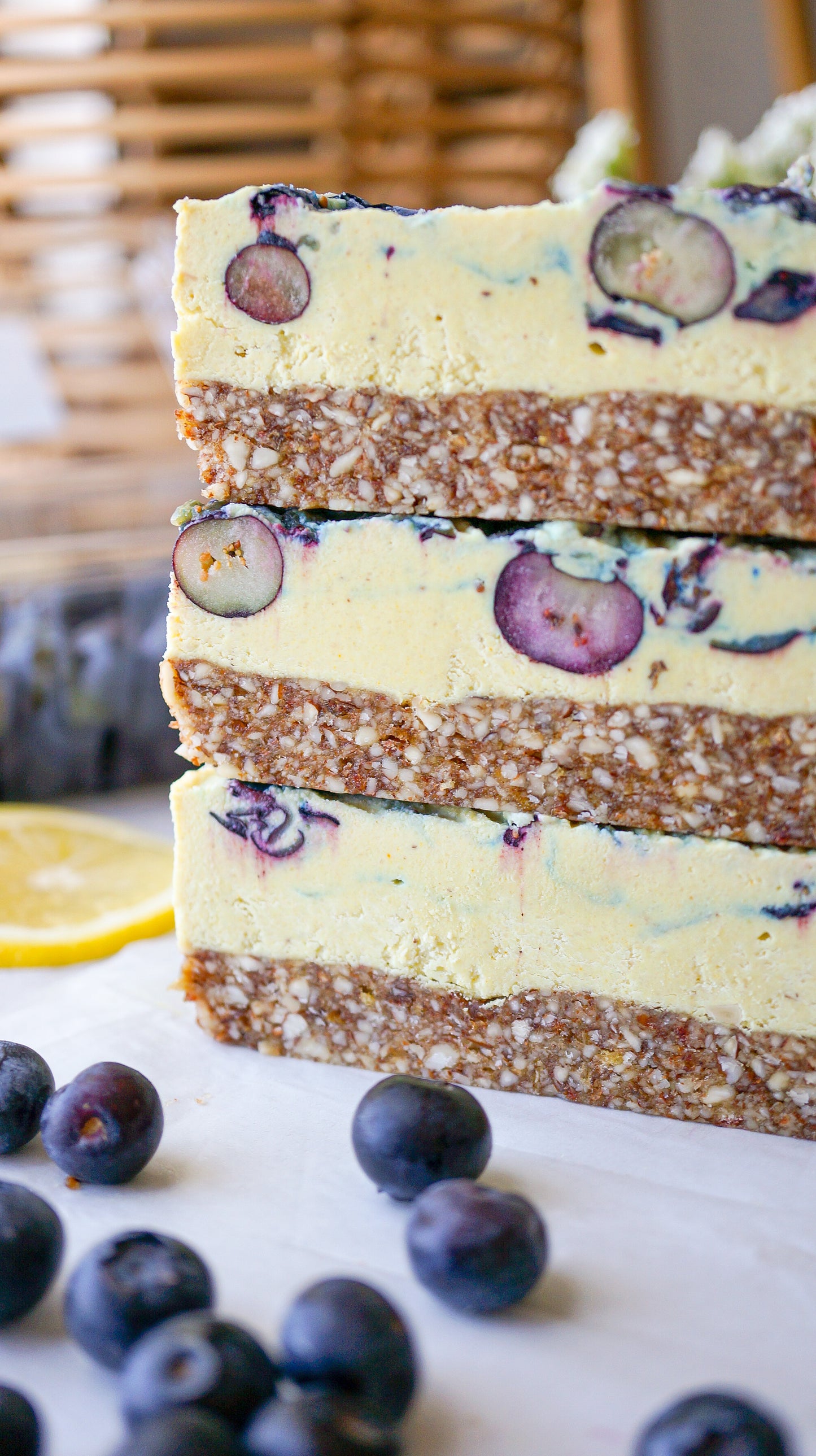 Blueberry Lemon Bar