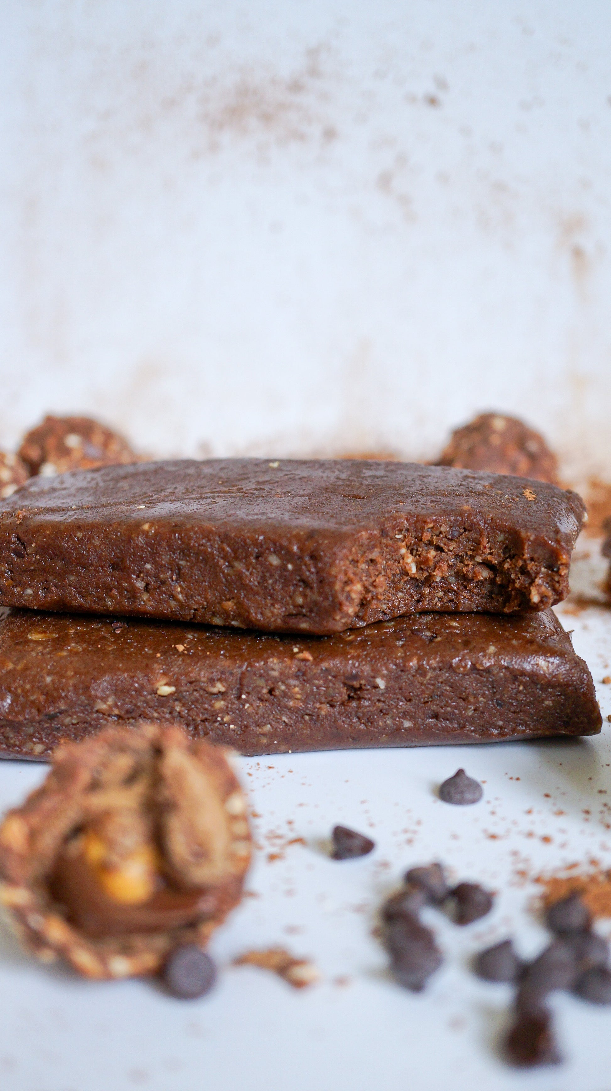 Chocolate Brownie Protein Bars - Raw Bites By Risa