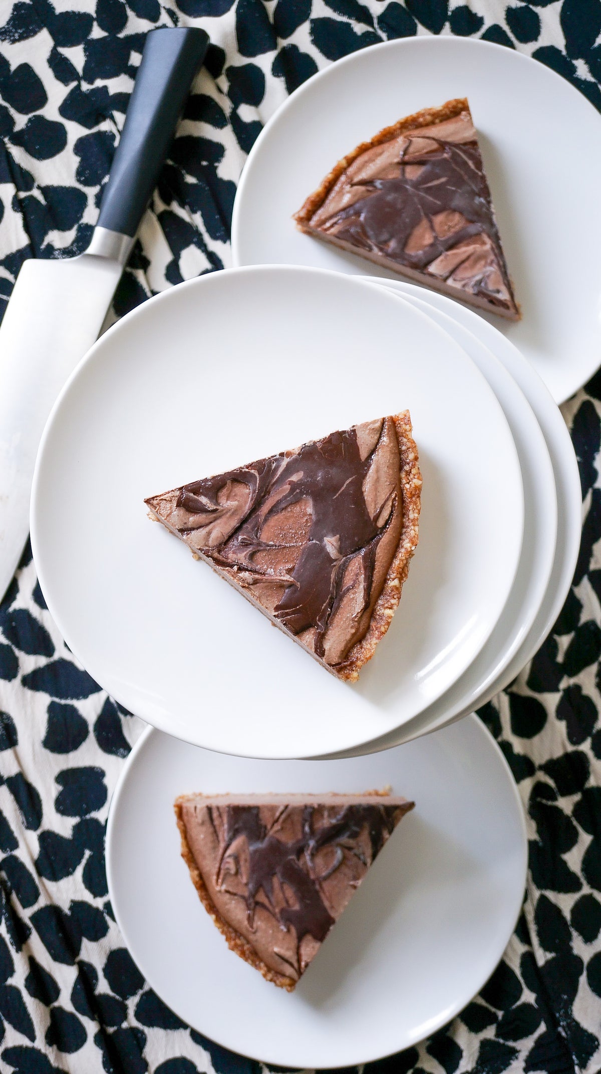 Spooky Chocolate Cake Slice - Raw Bites By Risa