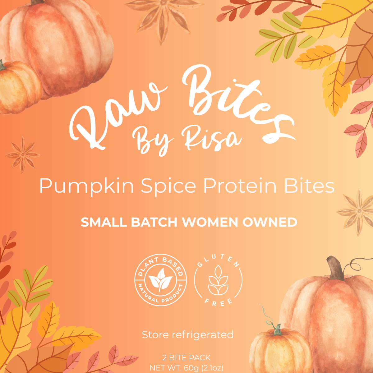 Pumpkin Spice Protein Bites