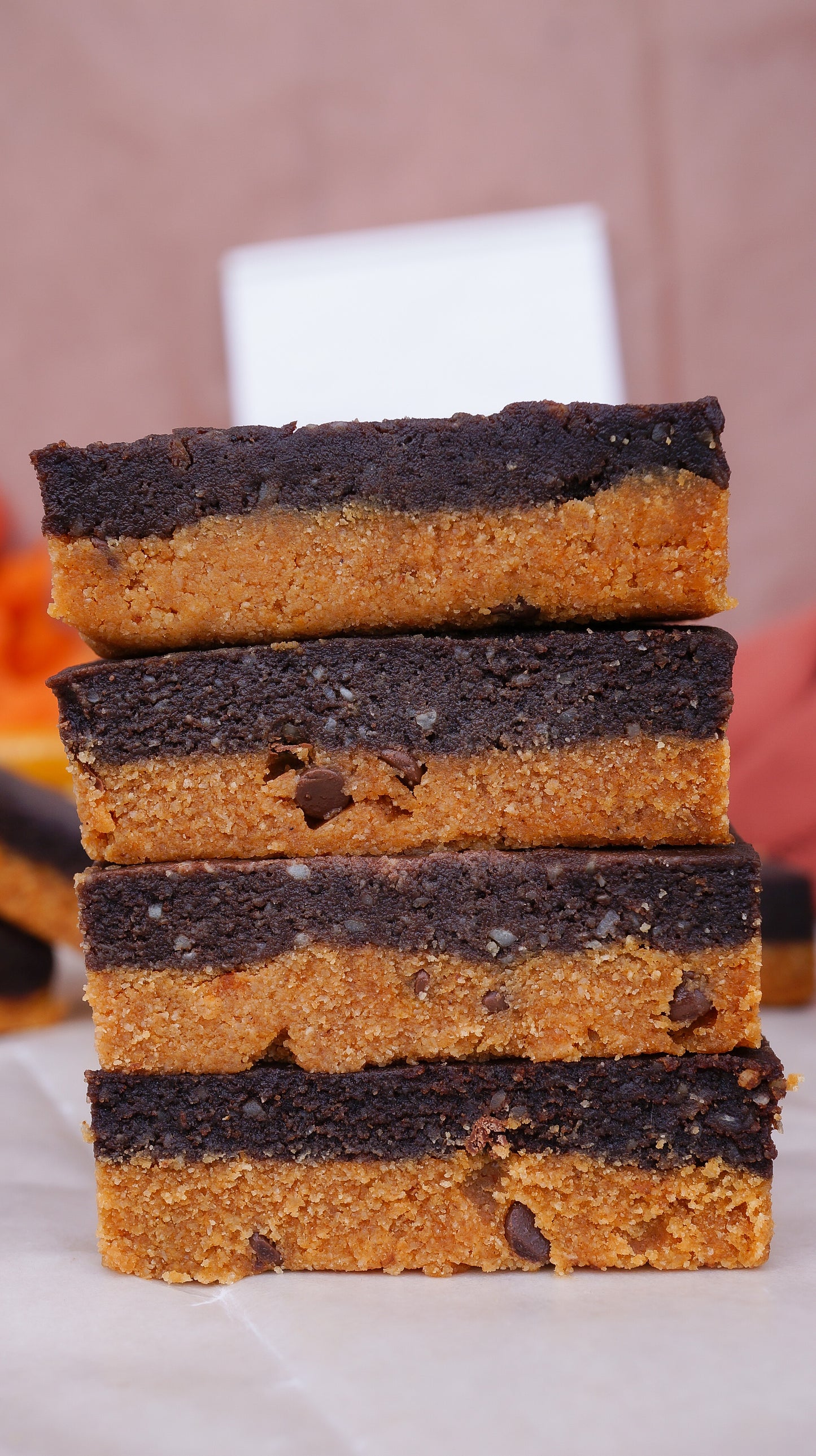 Pumpkin Brownies - Raw Bites By Risa