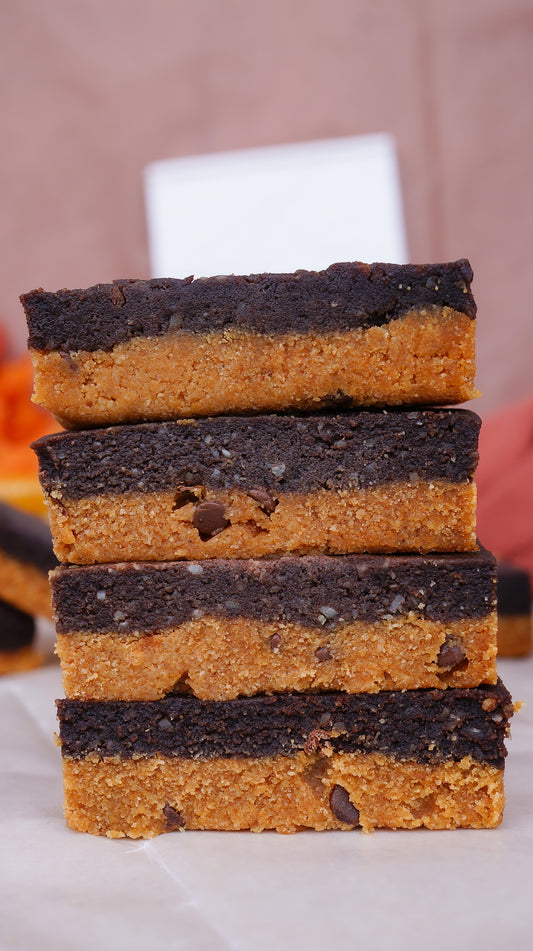 Pumpkin Brownies - Raw Bites By Risa