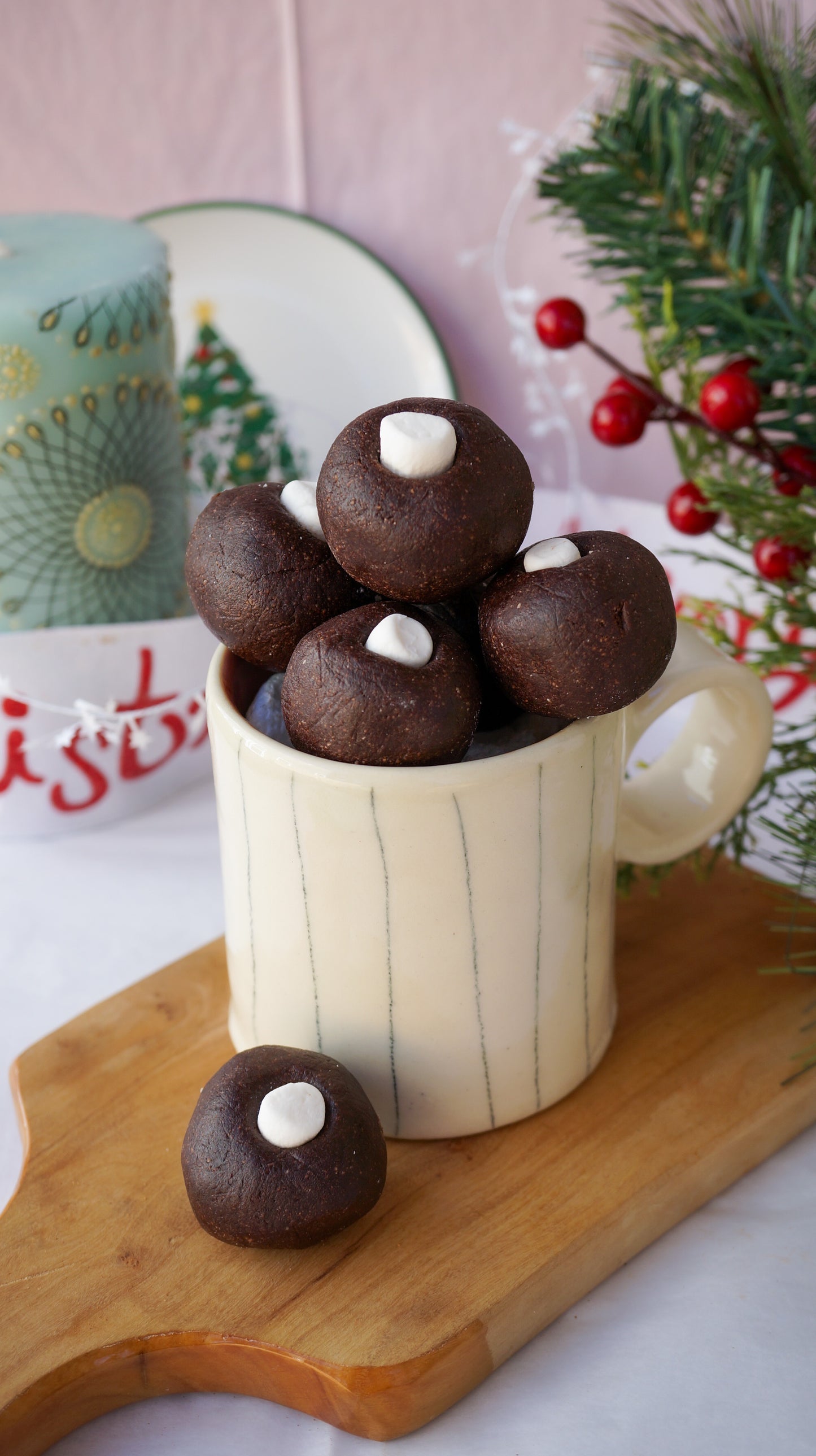 Flavor of the Month: Hot Cocoa Protein Bites