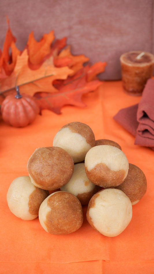 Pumpkin Pie Cheesecake Bites - Raw Bites By Risa