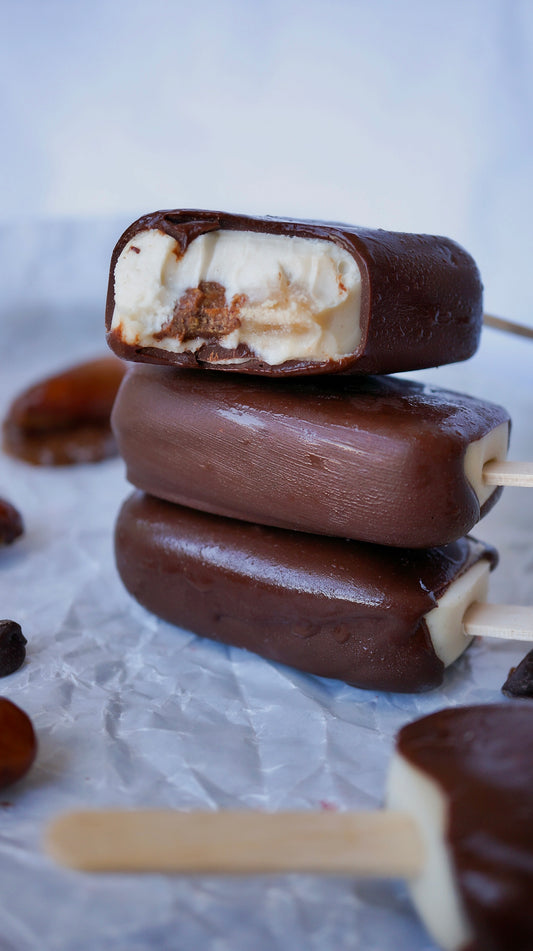 Caramel Nutella Ice Cream Pop