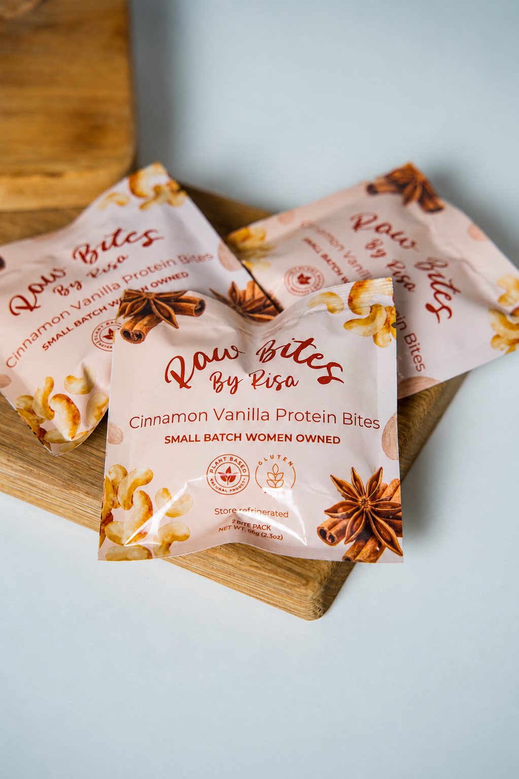 Cinnamon Vanilla Protein Bites