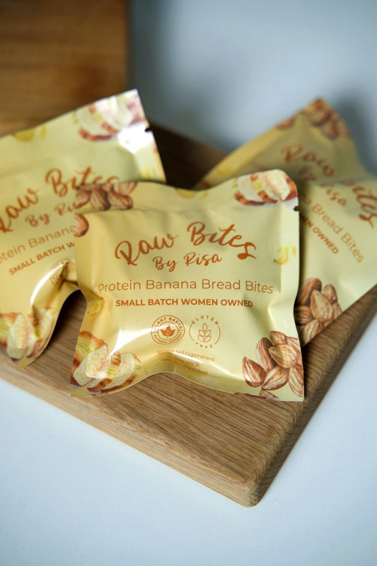 Protein Banana Bread Bites