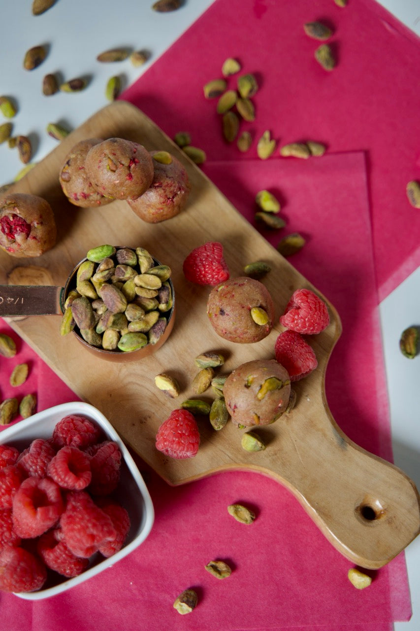 Pistachio Raspberry
