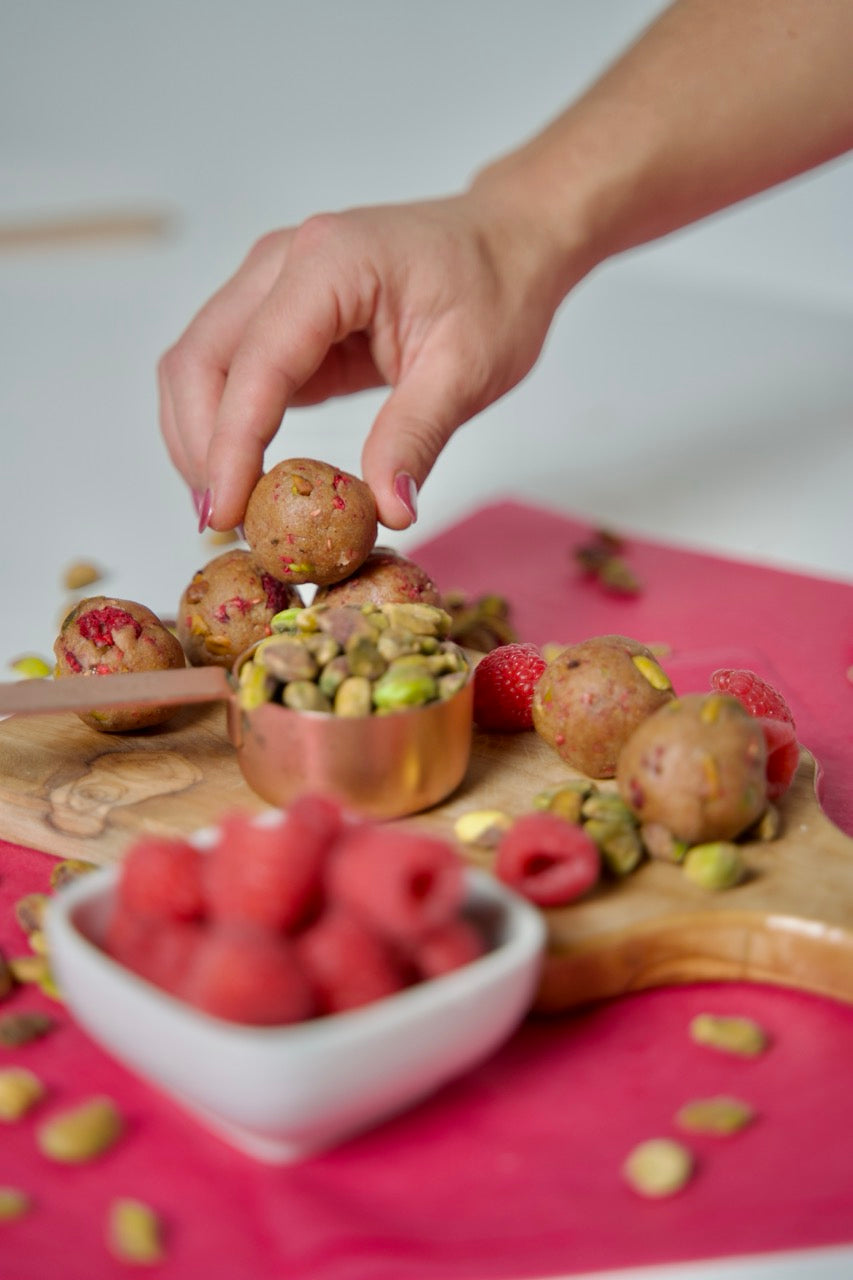 Pistachio Raspberry