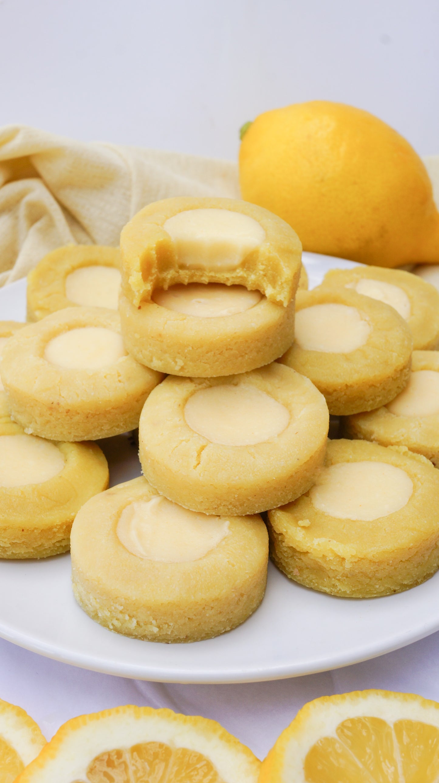 Lemon Thumbprint Cookies