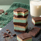 Andes Thin Mint Cheesecake