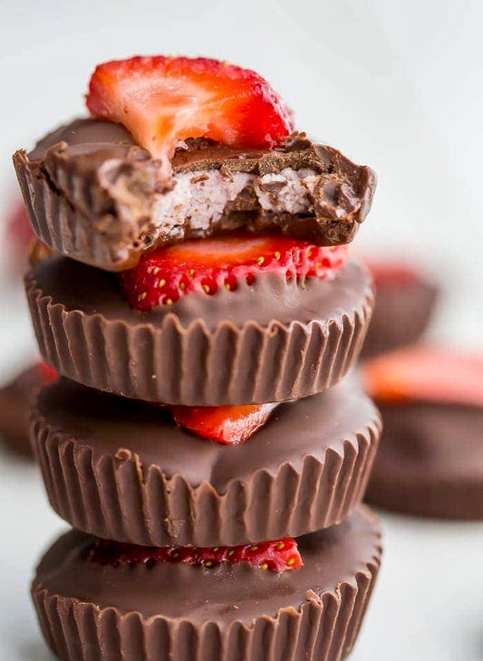 Chocolate Strawberry Butter Delights - Raw Bites By Risa