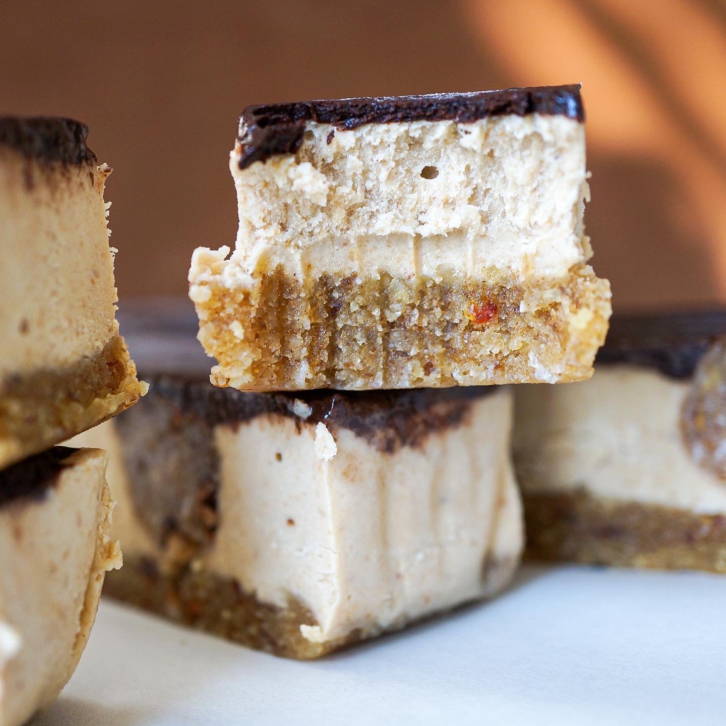 PB Cookie Dough Bar - Raw Bites By Risa