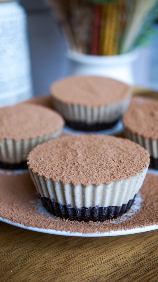 Cocoa Coffee Cheesecake Cup - Raw Bites By Risa