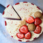 Strawberry Lemon Cake Slice - Raw Bites By Risa